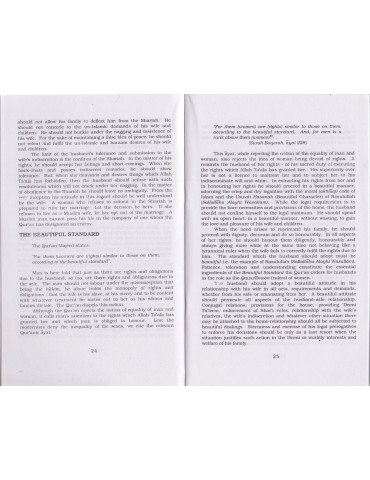 The Pious Husband...