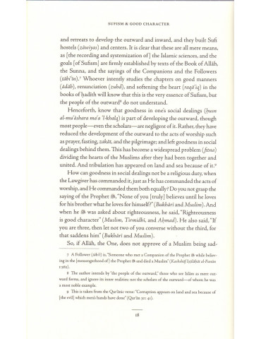 Sufism & Good Character