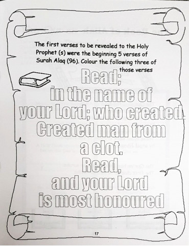 The Holy Prophet Workbook