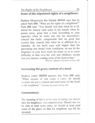 The Rights of The Neighbours