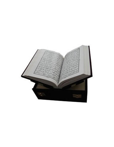 Quran In Velvet Coated Gift Box [Medium Size]