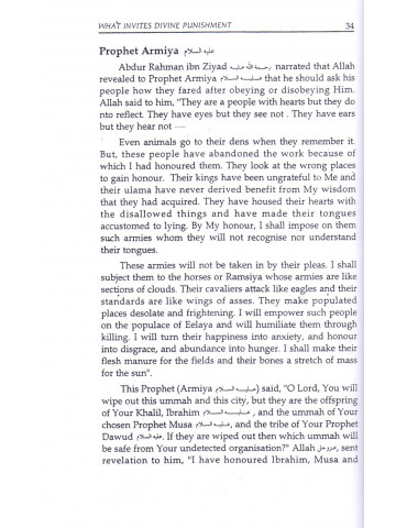 What Invites Divine Punishment