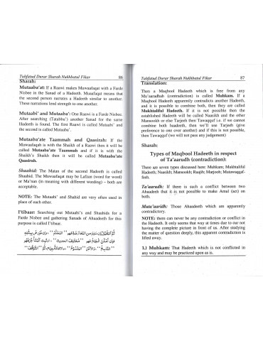 Towards Understanding Hadith