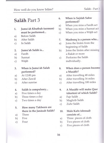 How Well Do You Know Islam?...