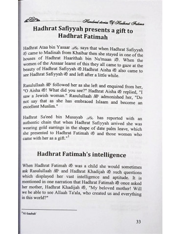100 Stories of Hadhrat Fatimah