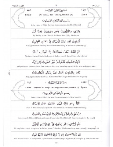 Translation of Juz Amma