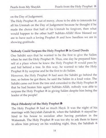 Pearls From My Shaykh