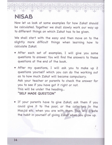 Teaching Zakat Calculation...