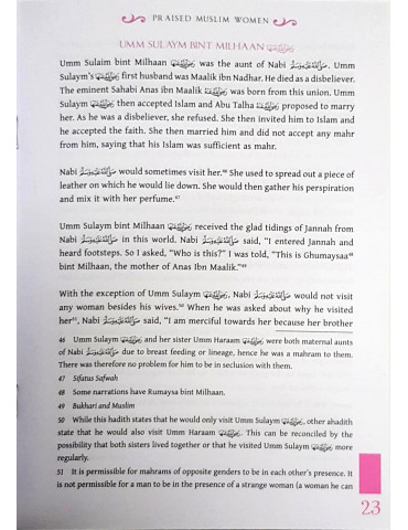 Praised Muslim Women