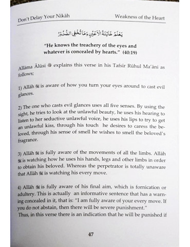 Don't Delay Your Nikah