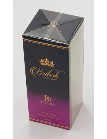 D'Zario British Femme Perfume Spray