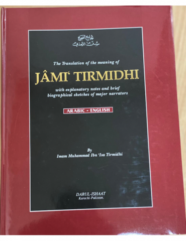 2 Volumes - The Translation of Jami' Tirmidhi with Notes