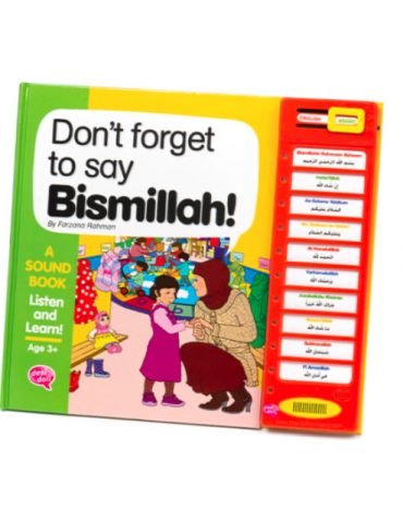 Don’t Forget to Say Bismillah Story Sound Book