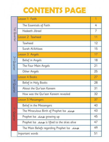 Aqaa'id 4 (Islamiyah Series)