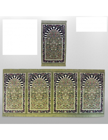 Al Rwadha Al Mubarakah Musalla Set (Green)