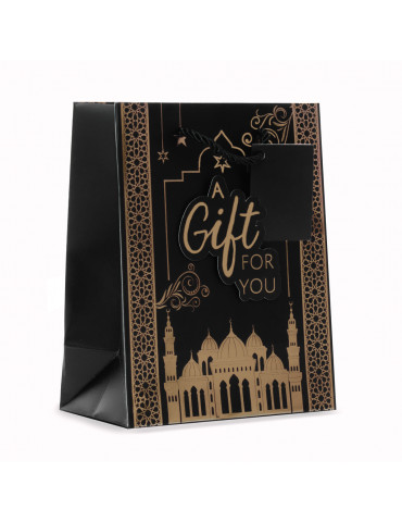 Large Eid Gift Bag - Black