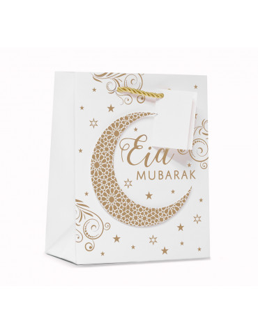 Large Eid Gift Bag - White