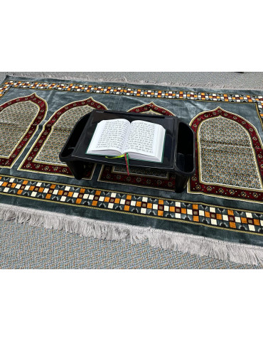 Plastic Madrasa Bench/Table (Stackable) - Black