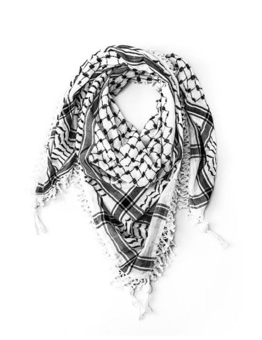 Hirbawi® Kufiya Handmade in Palestine - Black & White