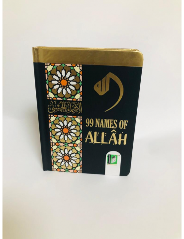 99 Names Of Allah (Black with Gold trim) HB