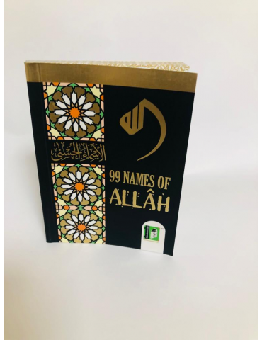 99 Names Of Allah (Black with Gold trim) PB