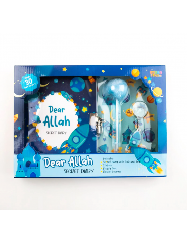 Dear Allah Secret Diary - Blue