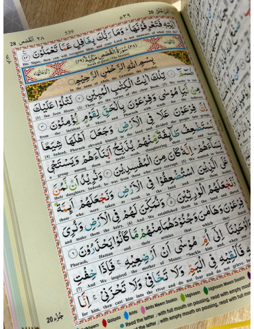 The Holy Quran Colour Coded...