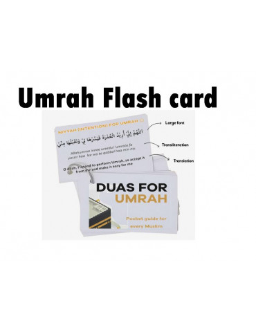 Laminated Umrah Flashcards